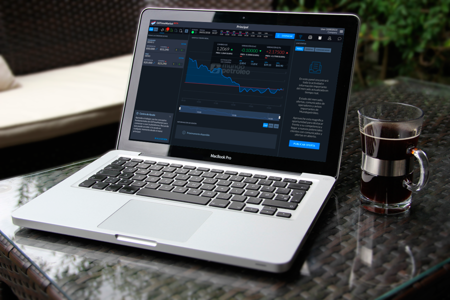 OilTimeMarket. Plataforma de compra-venta en timepo real
